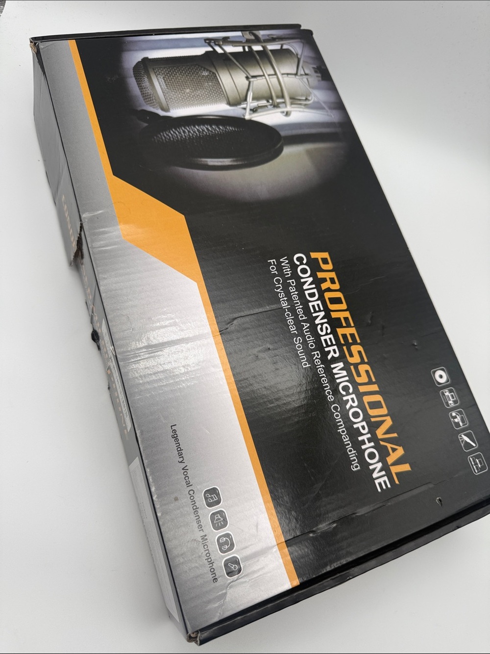 Professional Podcast Microphone Kit Live Sound Card Recording Studio
